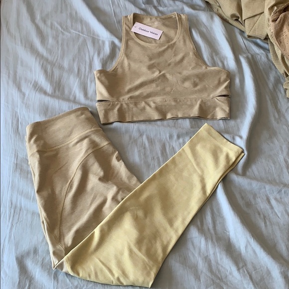 NWT outdoor voices yellow set - Picture 3 of 8